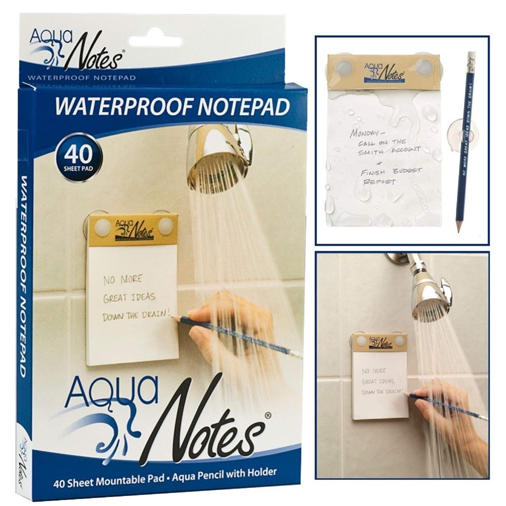Aqua Notes Waterproof Notepad (MADE IN THE USA)