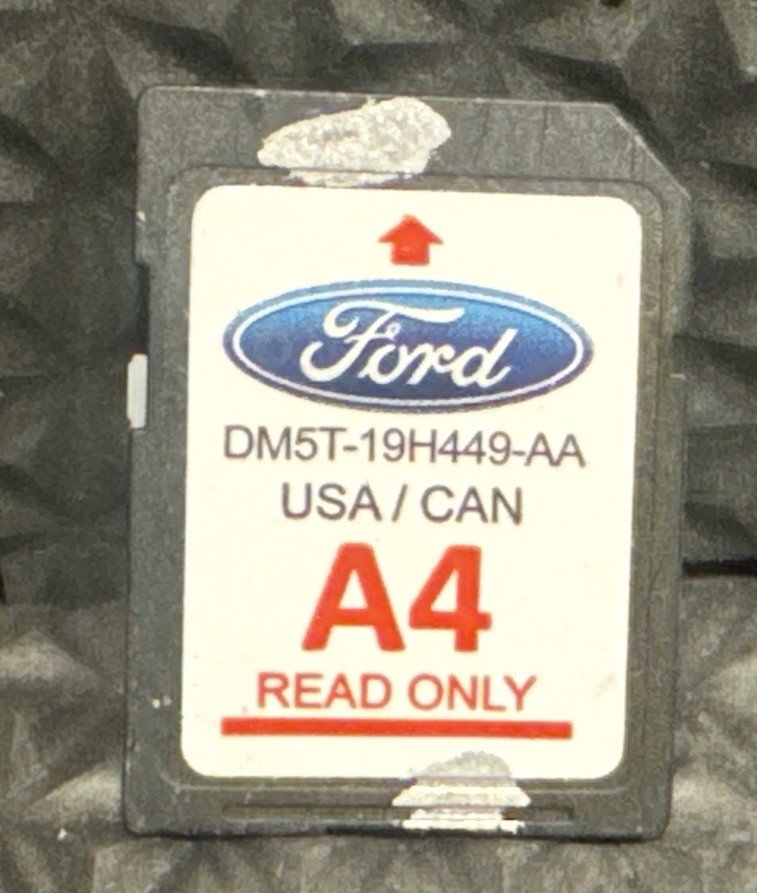 FORD LINCOLN Navigation SD CARD Map OEM Version A4 DM5T-19H449-AA