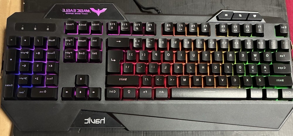 havit Magic Eagle Gaming RGB Keyboard & Programmable Mouse Wired USB MS732