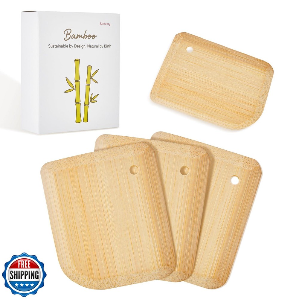 Bamboo Pan Scraper, Pot Scraper, Food Scraper, Kitchen Scraper To