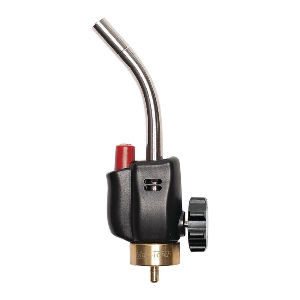 Mag Torch Brass Self Lighting Torch Adjustable Propane Flame Auto Ignitor