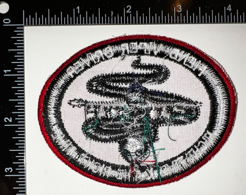 USAF 36th Fighter Squadron Fiend Viper Driver Night Time Is The Right Time Patch