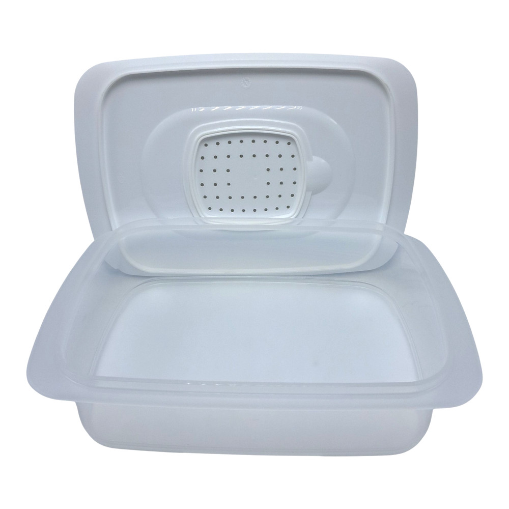 Tupperware Cool Stackable High Base Container for Fruits Veggies Meats 1.5L