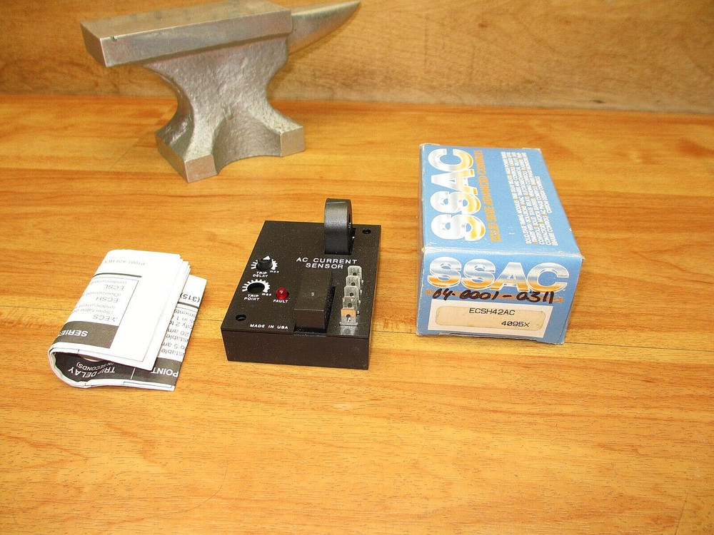 SSAC ECSH42AC *NEW* AC Current Sensor Solid State Control Time Delay 120VAC