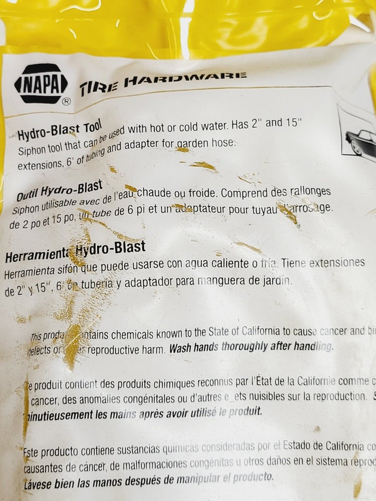 Napa Hydro Siphon Blast Tool