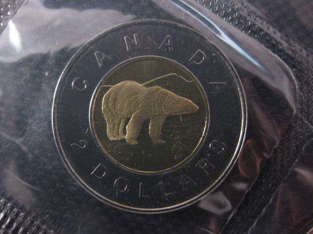 2001 Canadian Prooflike Toonie ($2.00)