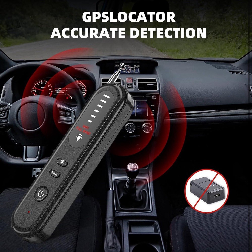 T01 Hidden Camera Detector - GPS, Rf, Microphone Detector - Smart Anti-bugging