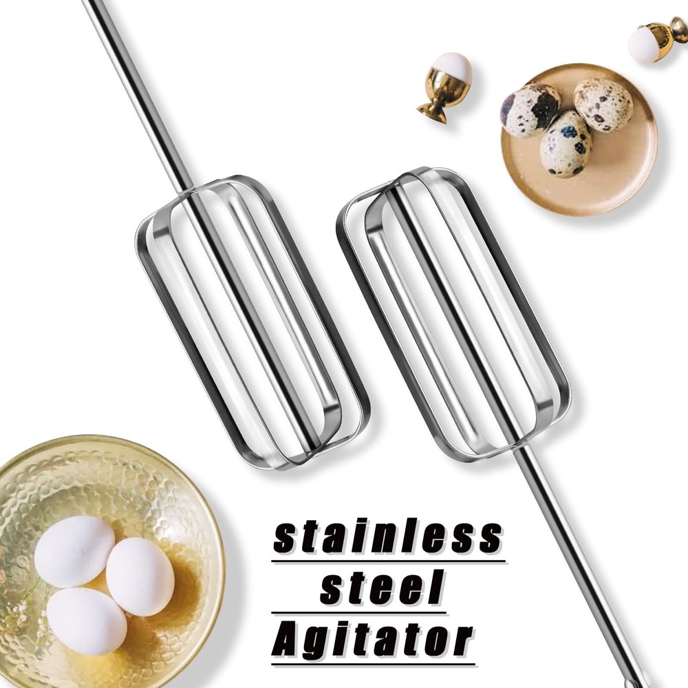 2 Pcs Hand Mixer Attachments Beaters, as shown, KitchenAid Silver