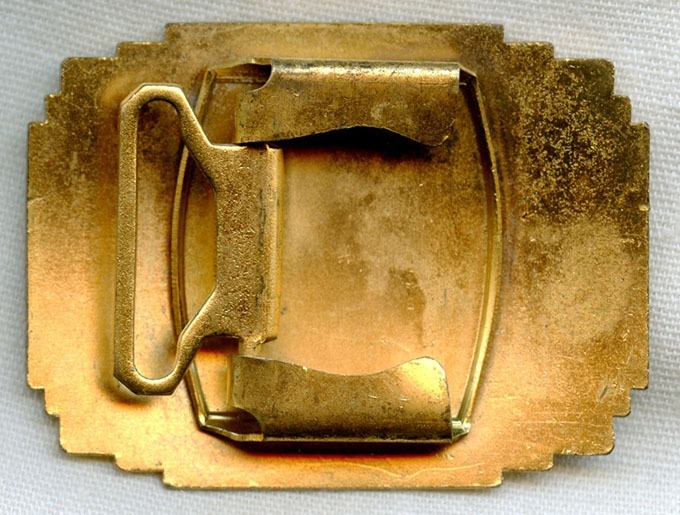 United States 5th Army 1940's Deco Belt Buckle