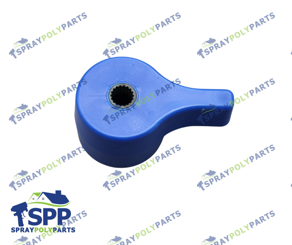 GRACO-KIT, HANDLE, RIGHT, BLUE, RESIN (247789)