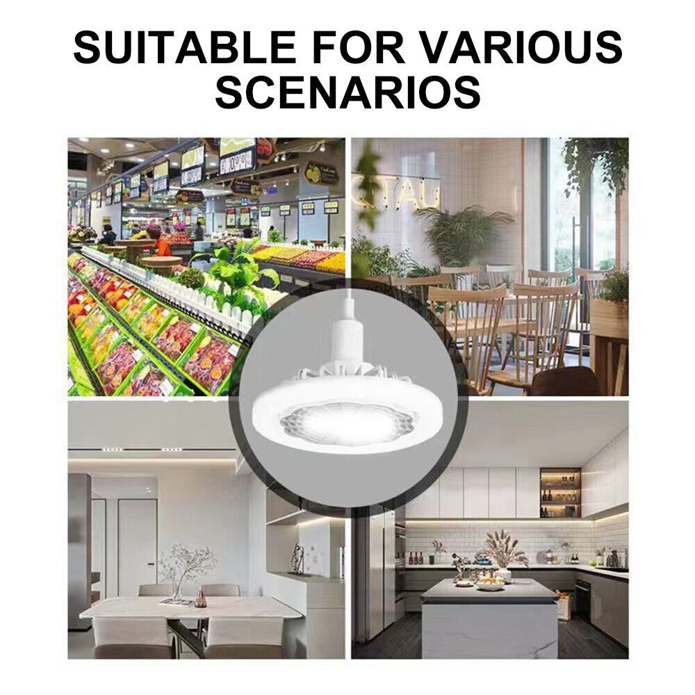 Socket Ceiling Fans with Light and Remote- Socket Fan light with Dimmable Led K1