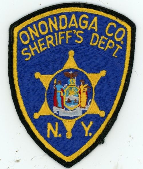 NEW YORK ONONDAGA COUNTY SHERIFF DEPT NICE SHOULDER PATCH SHERIFF