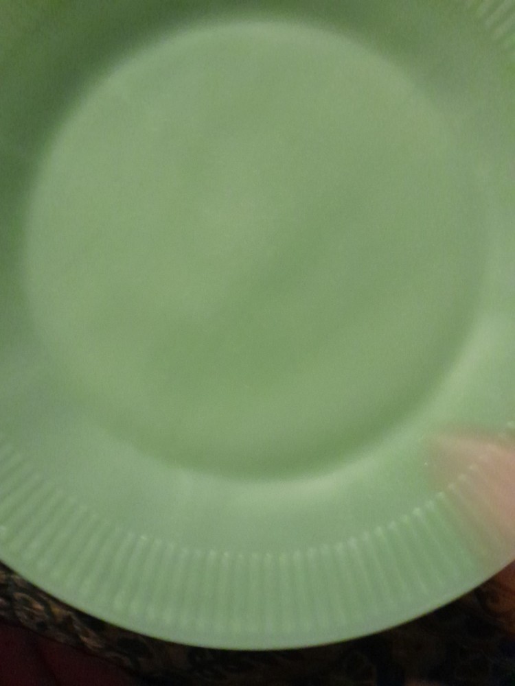 Fire King Jane Ray 9 Inch Jadeite Dinner Plate Light Scratches Replacement