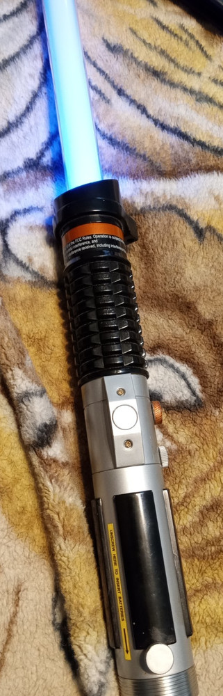 Master Replicas Lucas films  Blue Lightsaber 2007