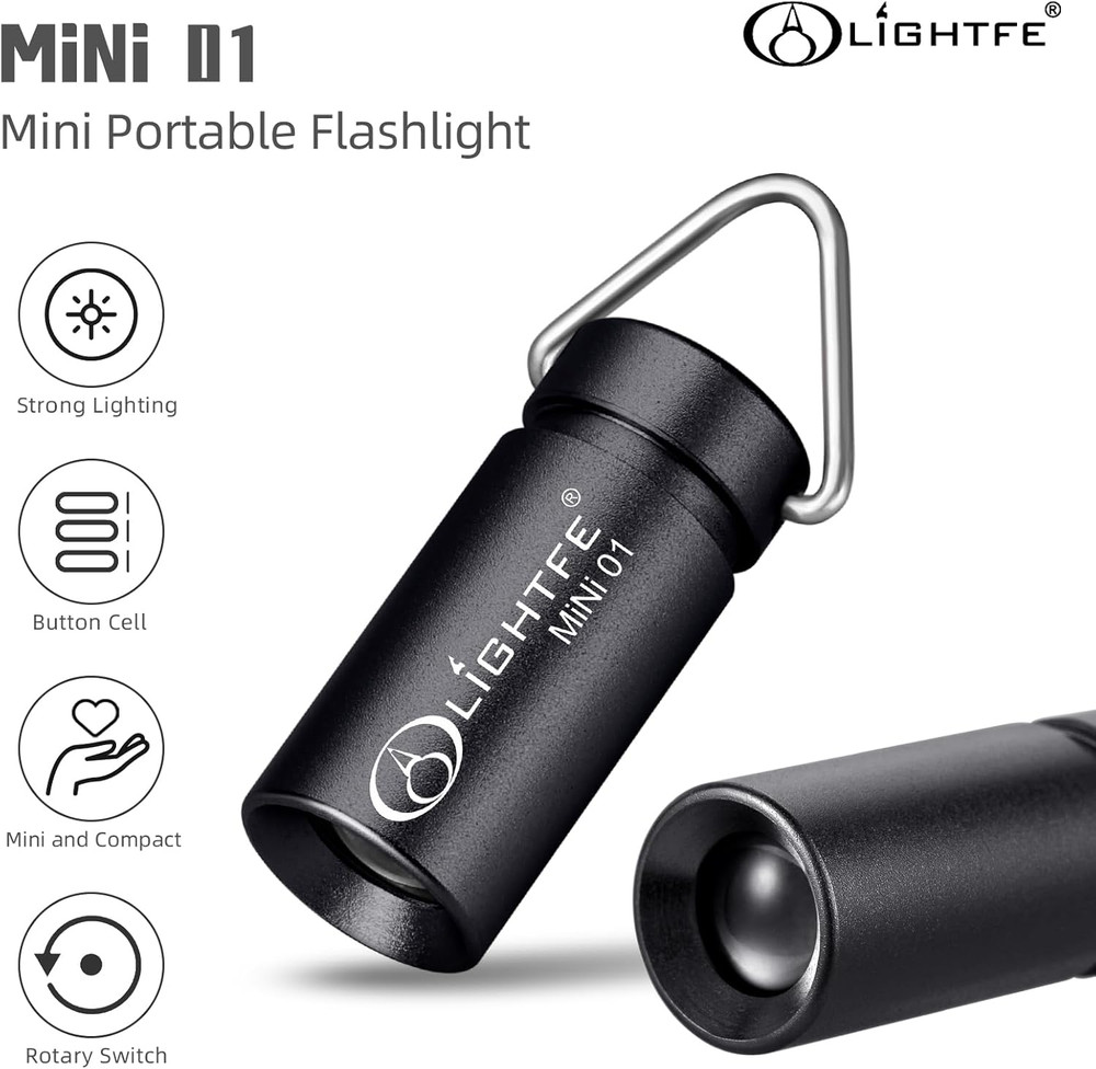 MINI01 Keychain Flashlight mini Keychain Light is Light, Small, and Bright (Mini