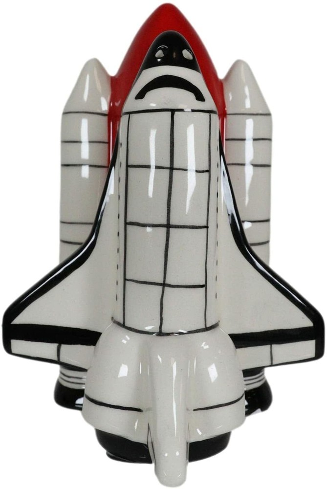 Space Shuttle Apollo Magnetic Salt Pepper Shakers Set