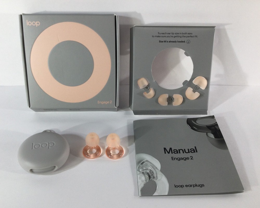 Loop Engage 2 Ear Plugs Everyday Noise Relief with Clear Speech