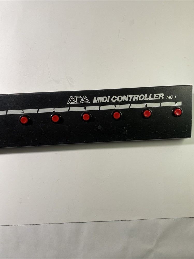 Untested ADA MC-1 MiDi Controller Foot Controller. Read.