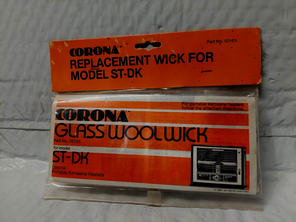 Corona Genuine Replacement Glass Wool Wick For Model ST-DK