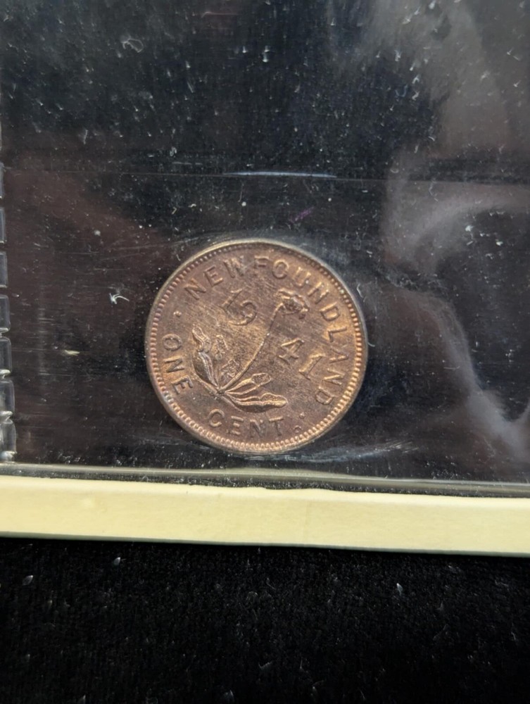 1941c, ICCS Graded, Newfoundland Small One Cent, **MS-63** OH 233