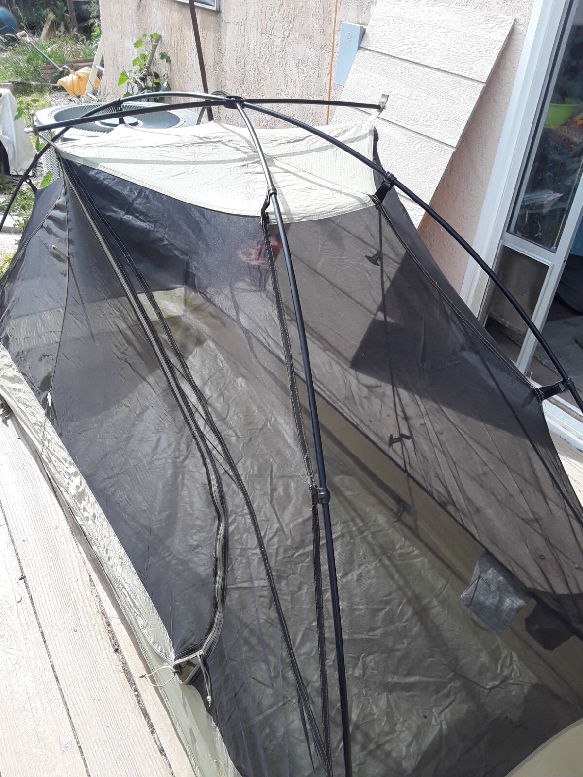 USGI Lite Fighter One Man Tactical Tent Tan Exc