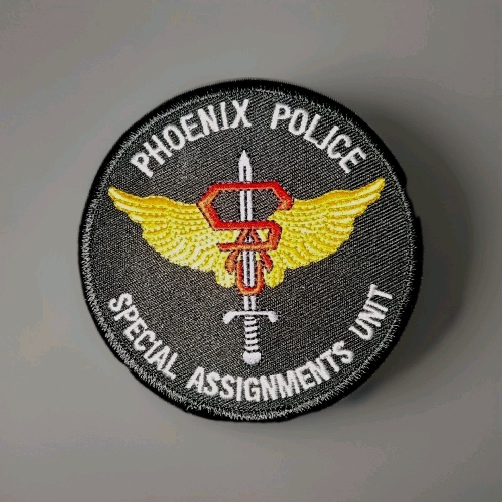 Phoenix Police Special Assignment Unit Patch Hard To Find Get