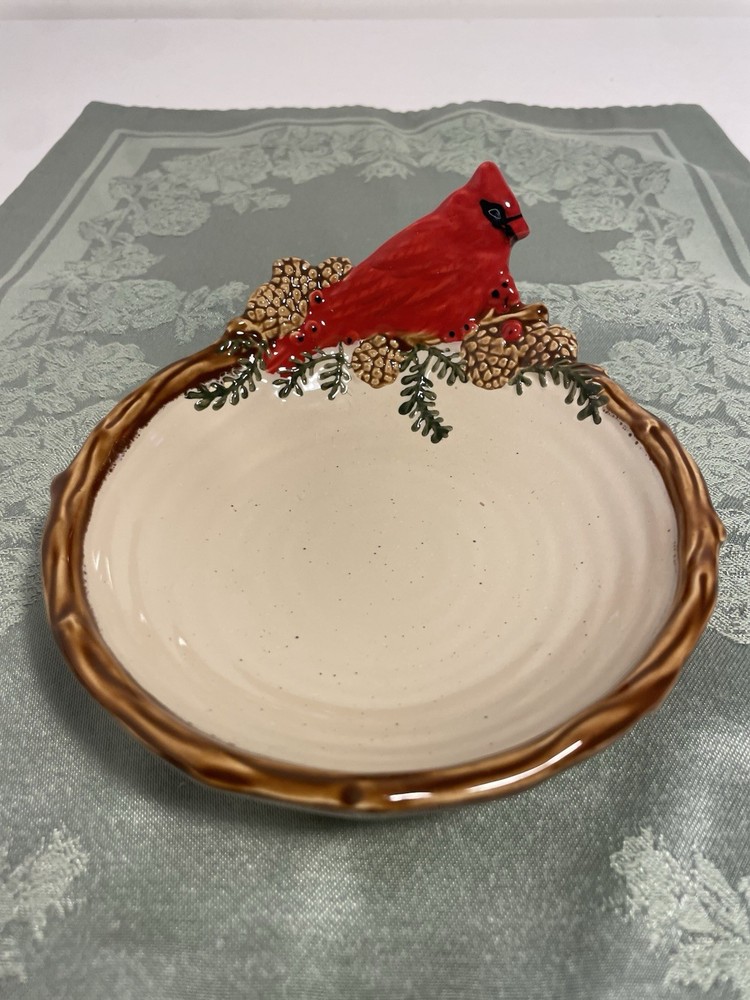 St Nicholas Square Ceramic Cardinal Dish
