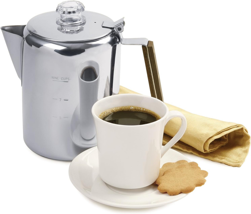 Stainless Steel 9-Cup Percolator