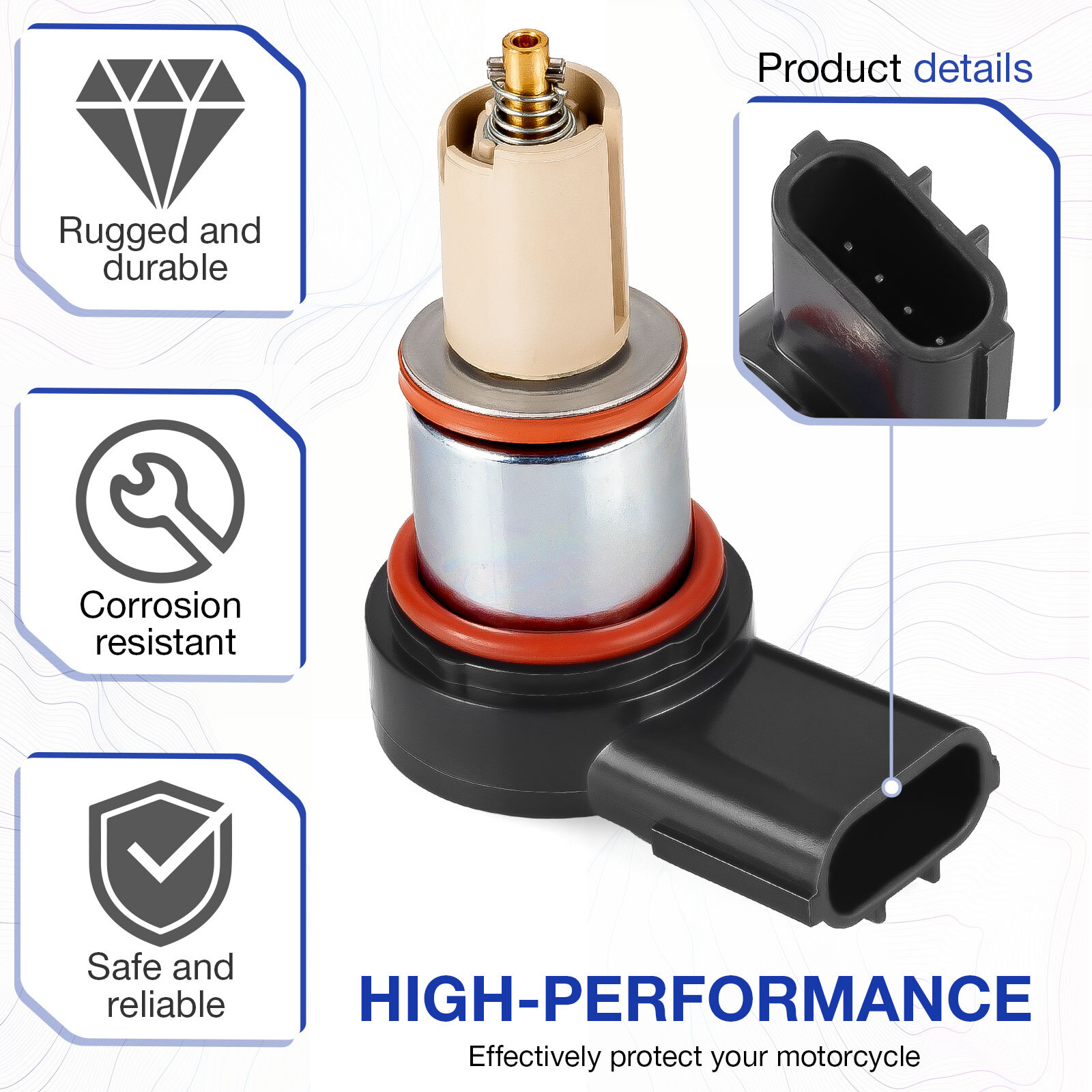 Idle Air Control Valve Set for Honda Rincon 680 TRX680 Pioneer 500 520 700 700-4