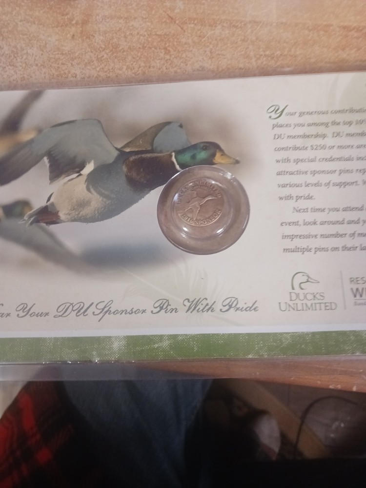 2016 Ducks Unlimited Sponce Pin