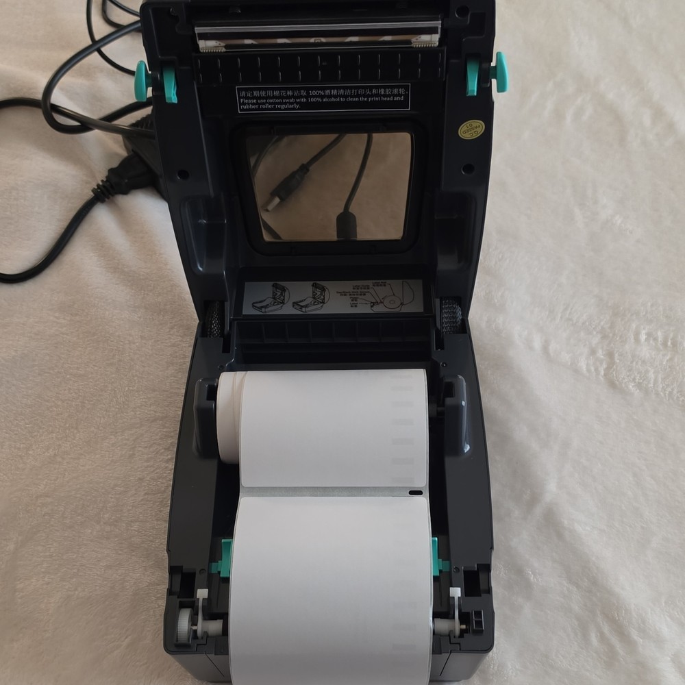 Phomemo PM-201-BK Label Printer with Power Adapter and 8 Label Rolls Tested