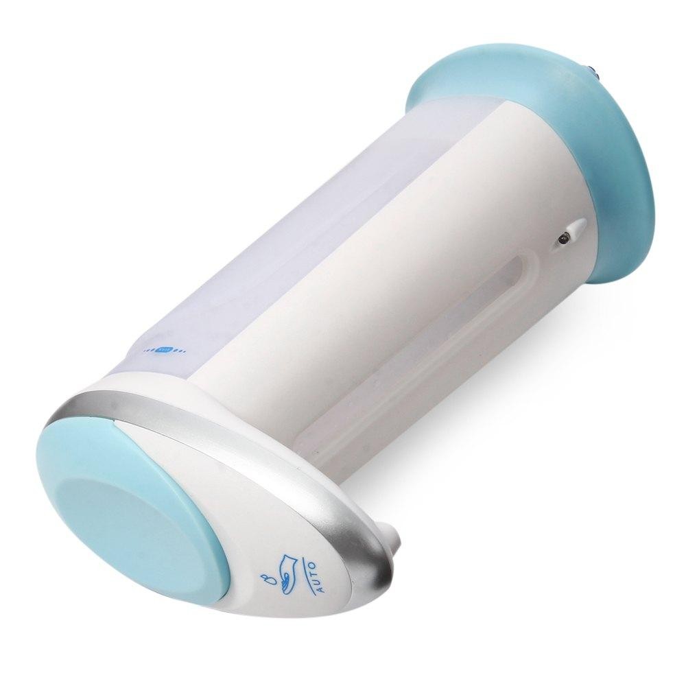 400ml Automatic Soap Dispenser Touchless IR Sensor Bathroom Kitchen ABS