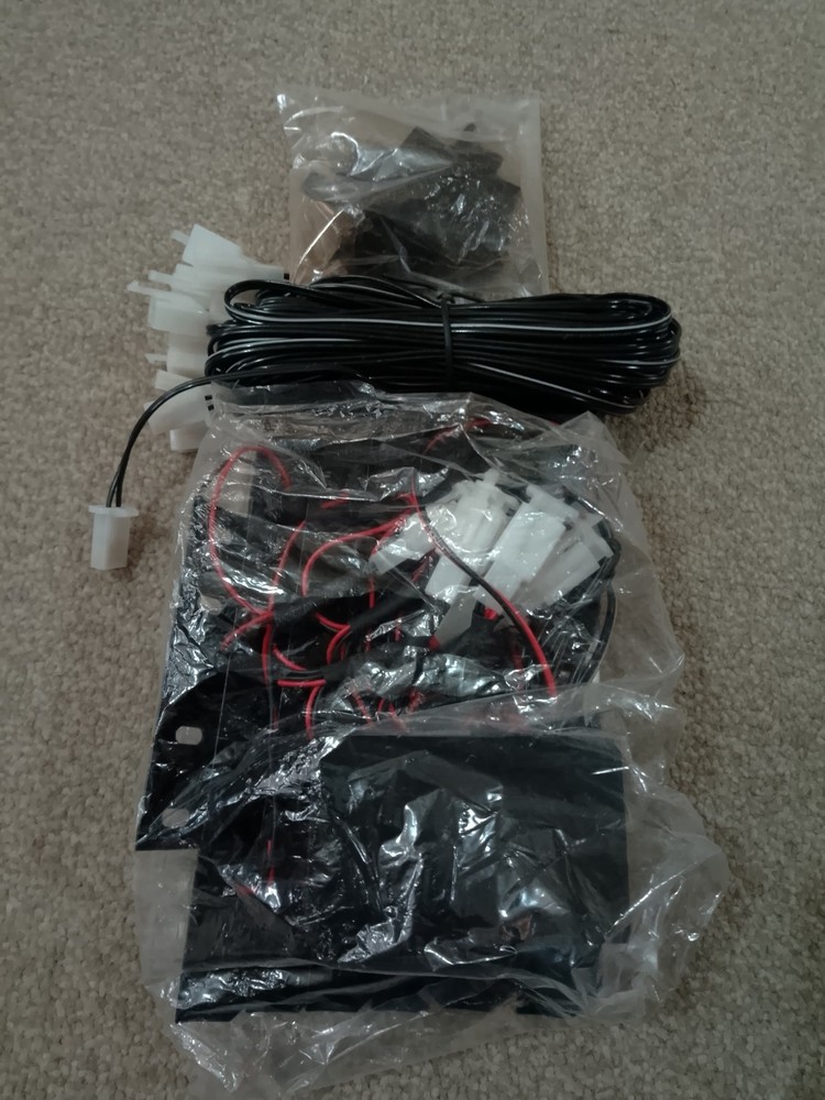 Zone Tech ES0011-E Red/White Emergency Warning LED Strobe Light Kit 12V
