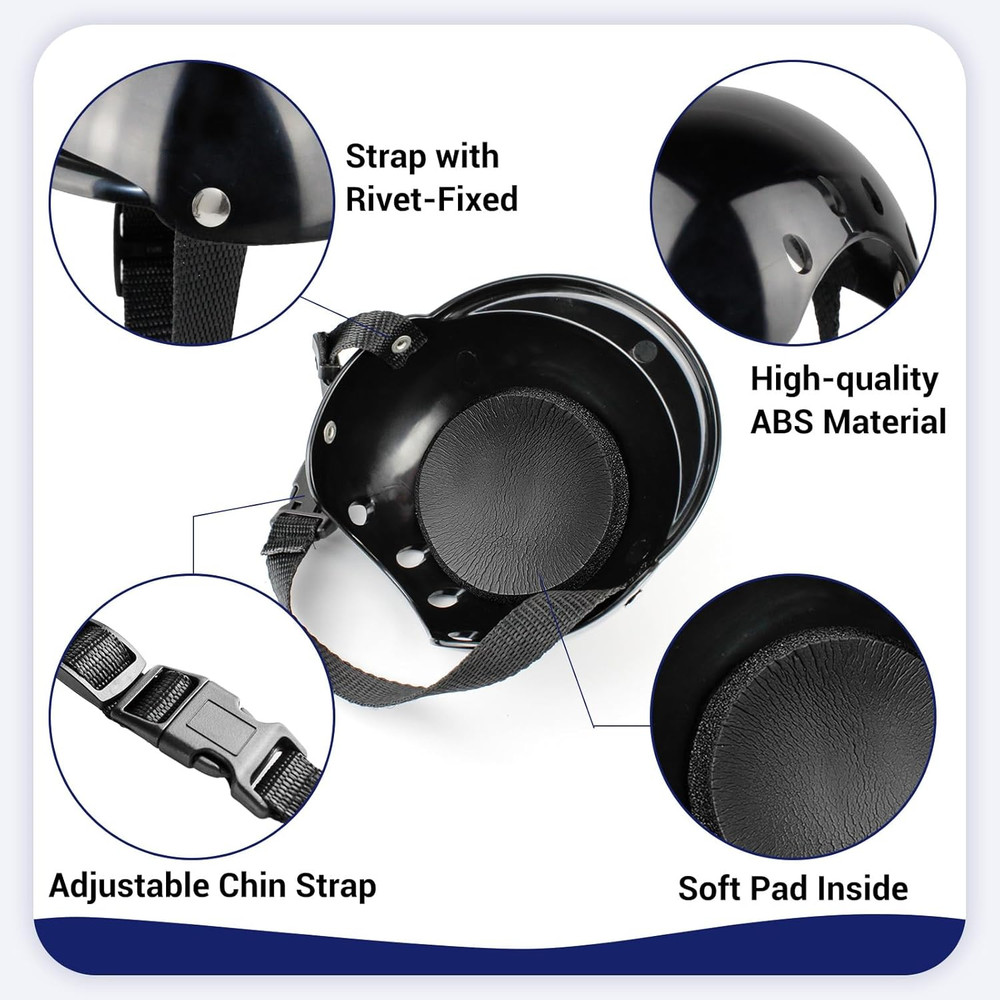 Dog Helmet for Small Dogs, Motorcycle Dog Helmets Chihuahua Helmet, Outdoor Bike