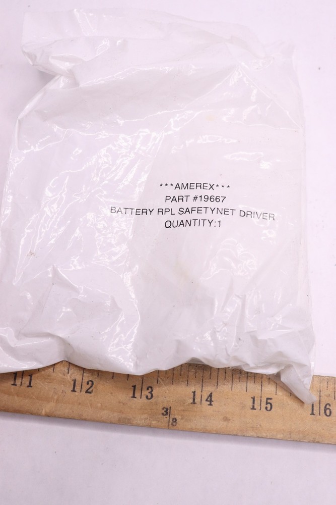 Amerex Replacement Batteries & Safety Driver Panel #27 19667