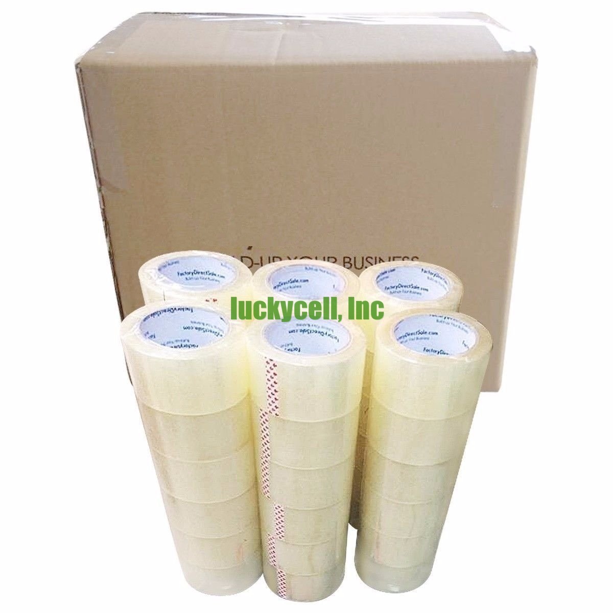 48 Rolls-3"x110 Yards(330' ft)–Box Carton Sealing Packing Shipping Clear Tape