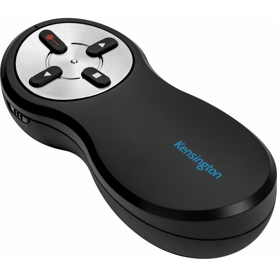 Kensington K33272WW Pointer Wireless Presentation 4 Buttons USB RF TAA BLACK