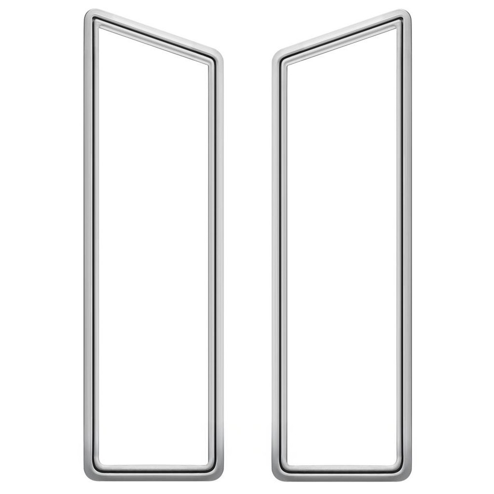 Tail-Light Seals, Gray Rubber. Pair