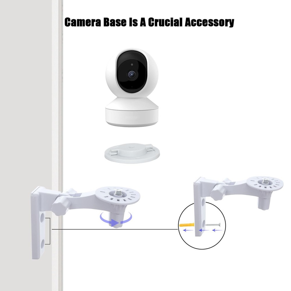 2 Pack Wall Mount Compatible with Reolink E1 Pro/ E1,180° Adjustable Camera Wall
