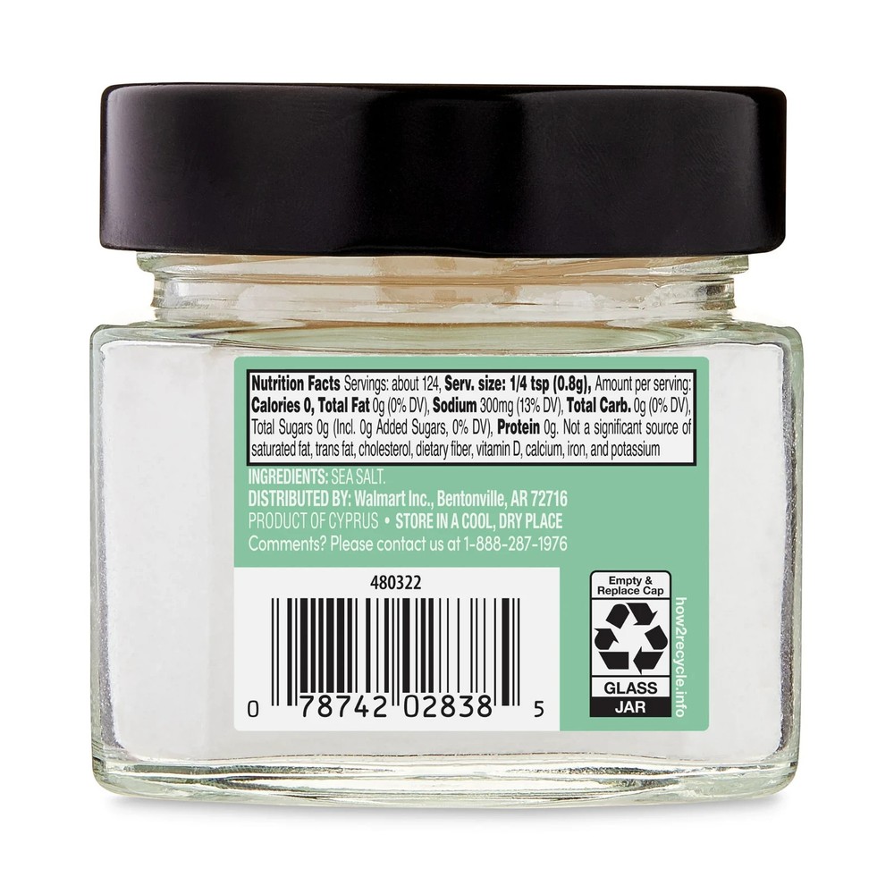 bettergoods Cyprus Flake Sea Salt, 3.5 oz