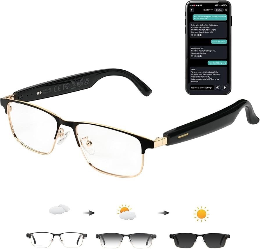 Smart Bluetooth Glasses