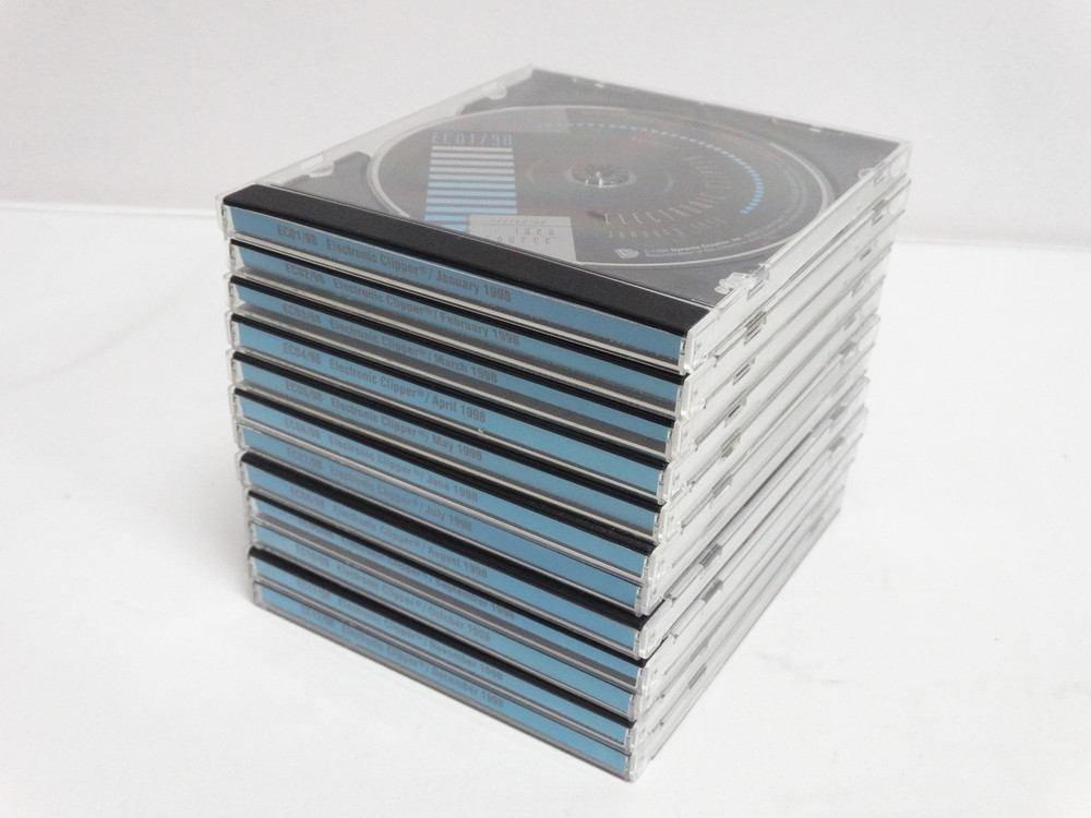 Dynamic Graphics Electronic Clipper Clip Art Library Jan. - Dec. 1998 Complete