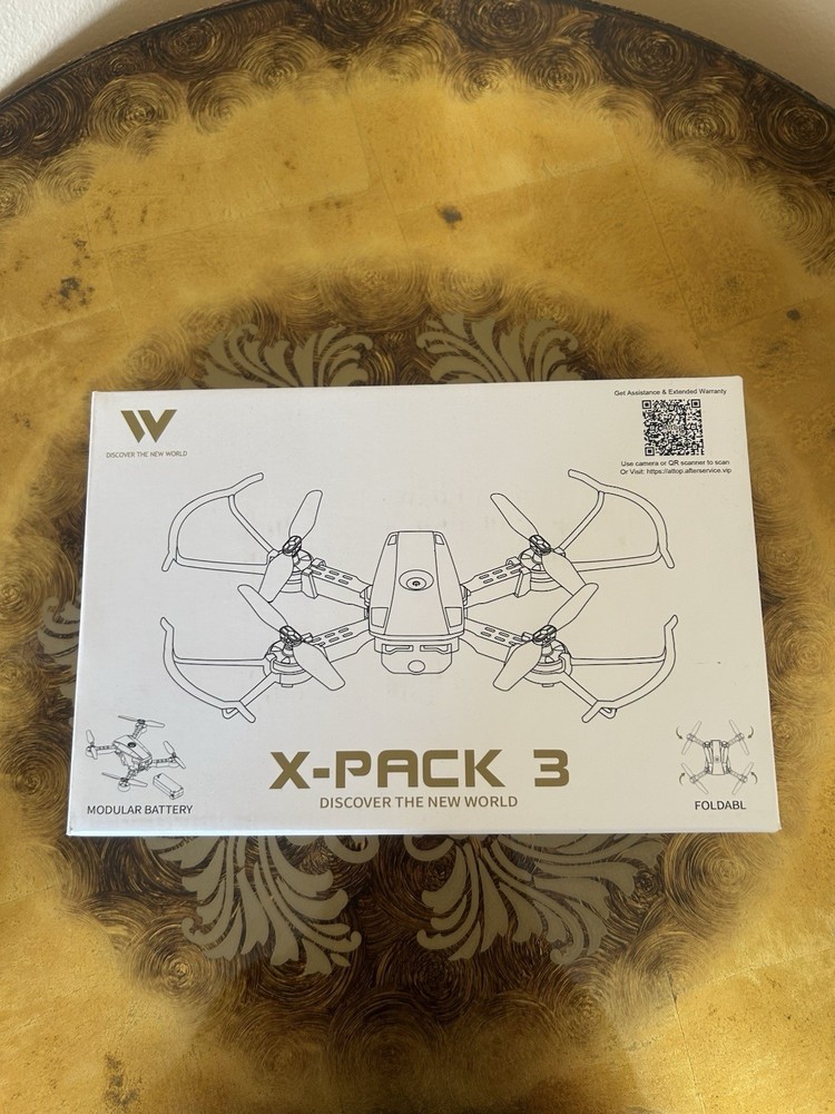 Attop X-Pack 3 Compact Camera Drone 360° Flips