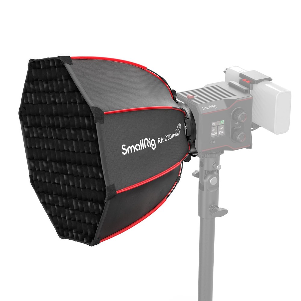 SmallRig 11.4”/29cm Mini Parabolic Softbox Quick Release, Compatible with Sma...