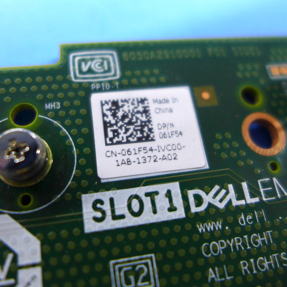 Dell SSD M.2 PCIe X2 Solid State Storage Adapter Card High Profile Bracket 61F54