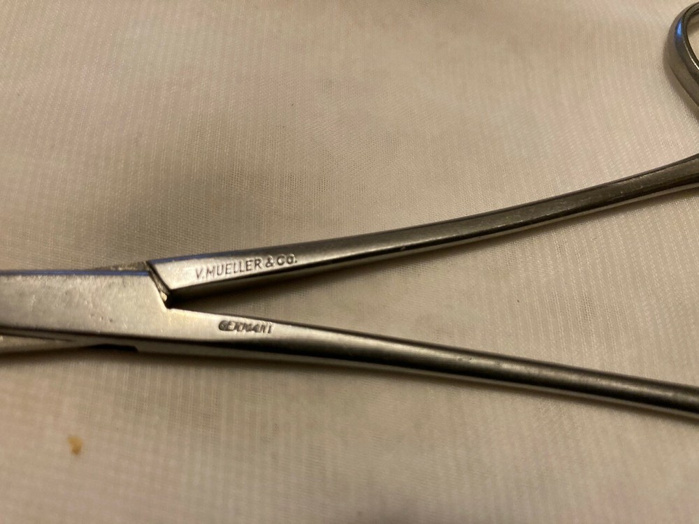 Hemostat Forceps Doll Making Tool - Straight 6.25"