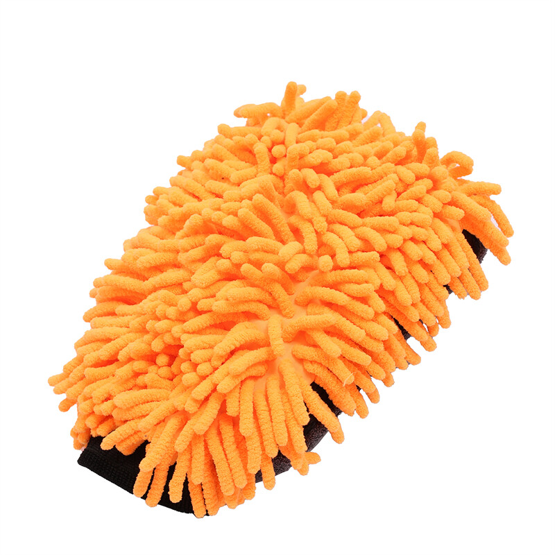 2 Pack Microfiber Car Wash Mitt Scratch Free Ultra Absorbent Car Cleaning Gloves
