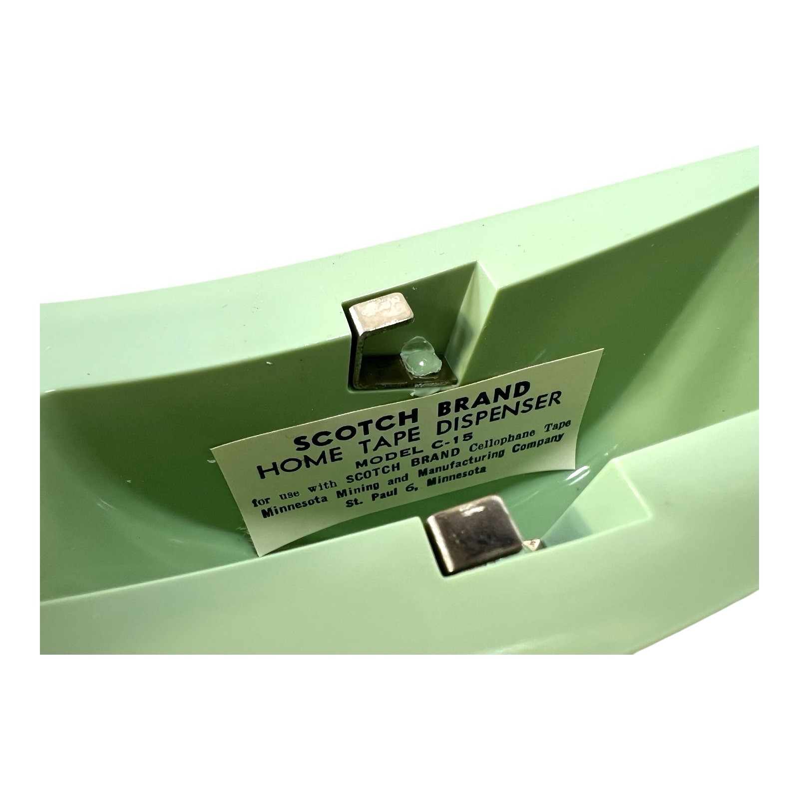 VTG Late 1950s-Early 1960s Scotch Brand 3M Surf Green Tape Dispenser C-5 NIB