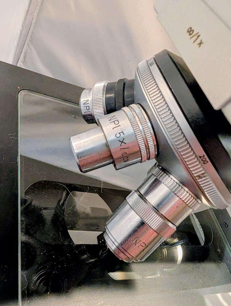 Leitz Wetzlar Metalloplan Microscope