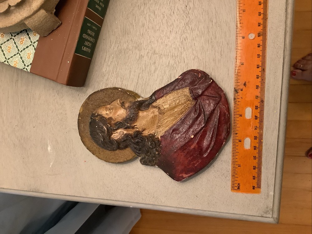 JESUS Clay Wall Hanging